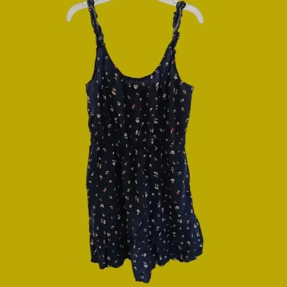 Banana Republic floral print mid length dress size small multicolor - Picture 3 of 11